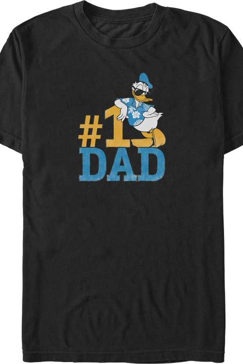 #1 Dad Donald Duck Disney T-Shirtmain product image