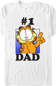 #1 Dad Garfield T-Shirt