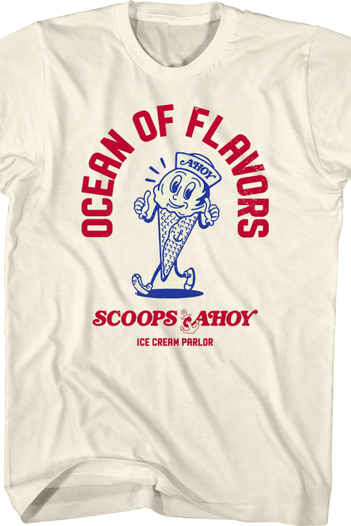 Scoops Ahoy Ocean Of Flavors Stranger Things T-Shirtmain product image