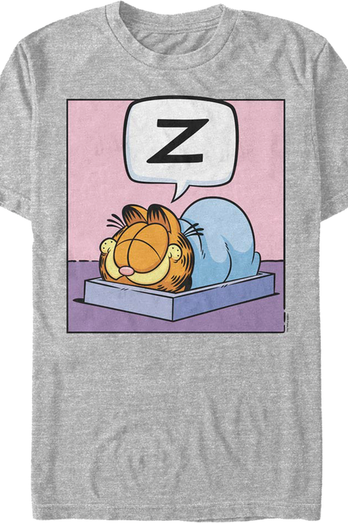 Sleeping Garfield T-Shirtmain product image