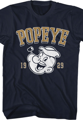 1929 Athletic Logo Popeye T-Shirt