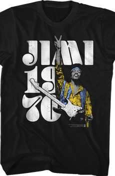 1970 Jimi Hendrix T-Shirt