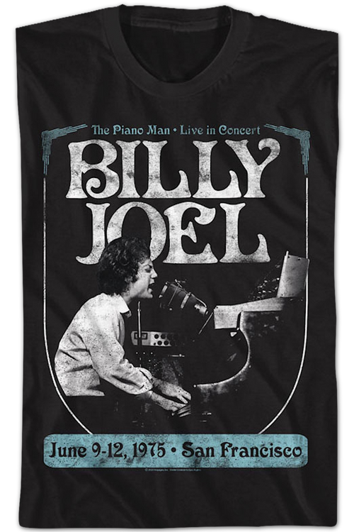 1975 Concert Billy Joel T-Shirtmain product image