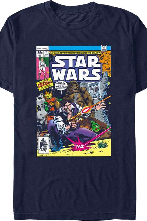 1977 Comic Book Cover Star Wars T-Shirtmain product image