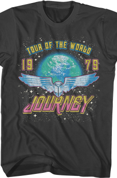 1979 Tour Of The World Journey T-Shirt