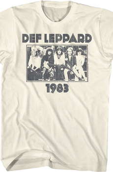 1983 Photo Def Leppard T-Shirt