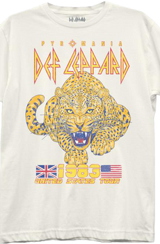 1983 United States Tour Def Leppard T-Shirt