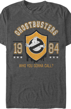 1984 Collegiate Shield Ghostbusters T-Shirt