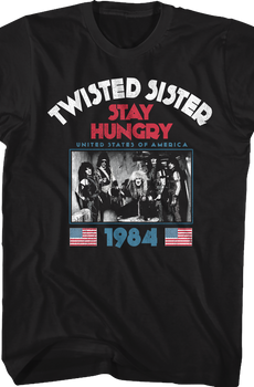 1984 Stay Hungry Tour Twisted Sister T-Shirt