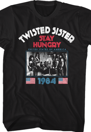 1984 Stay Hungry Tour Twisted Sister T-Shirt