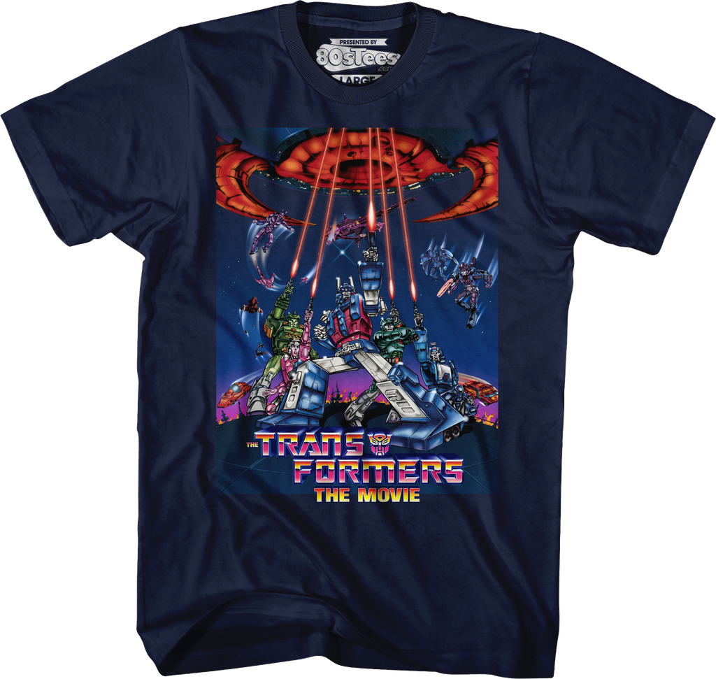 Transformers the movie outlet t shirt