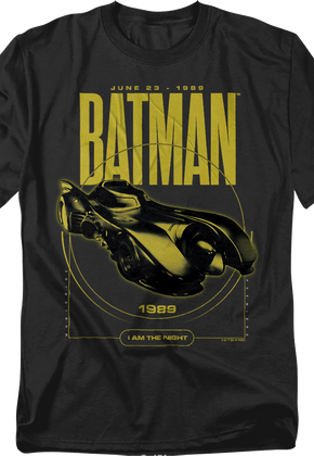 1989 I Am The Night Batman T-Shirt