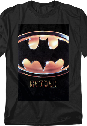 1989 Movie Poster Batman T-Shirt