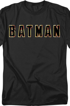 1989 Title Logo Batman T-Shirt