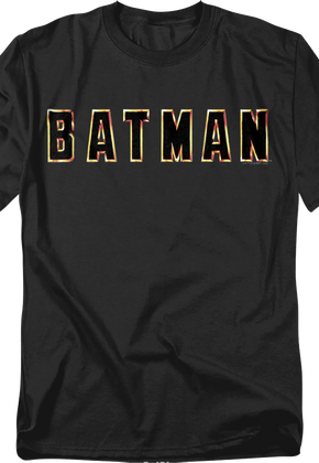1989 Title Logo Batman T-Shirt