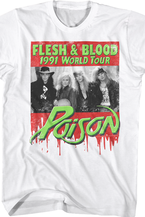 1991 World Tour Poison T-Shirtmain product image