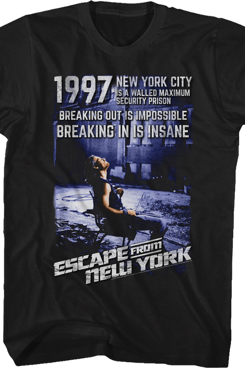 1997 Escape From New York T-Shirtmain product image