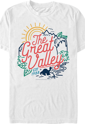 The Great Valley Land Before Time T-Shirt