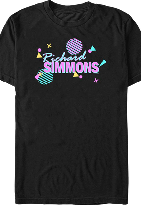Retro Shapes Richard Simmons T-Shirt