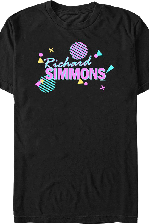 Retro Shapes Richard Simmons T-Shirtmain product image