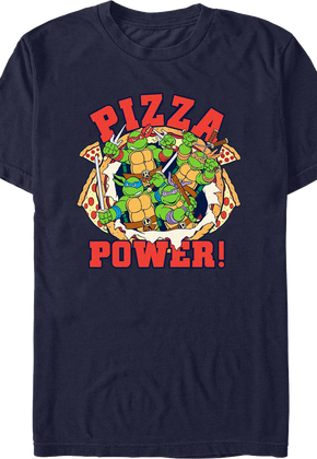 Pizza Power Teenage Mutant Ninja Turtles T-Shirt