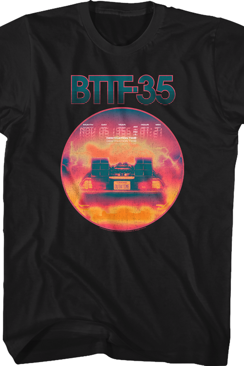 35th Anniversary Back To The Future T-Shirtmain product image