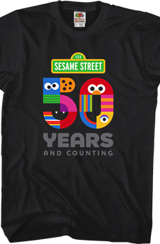 50 Years and Counting Sesame Street T-Shirt