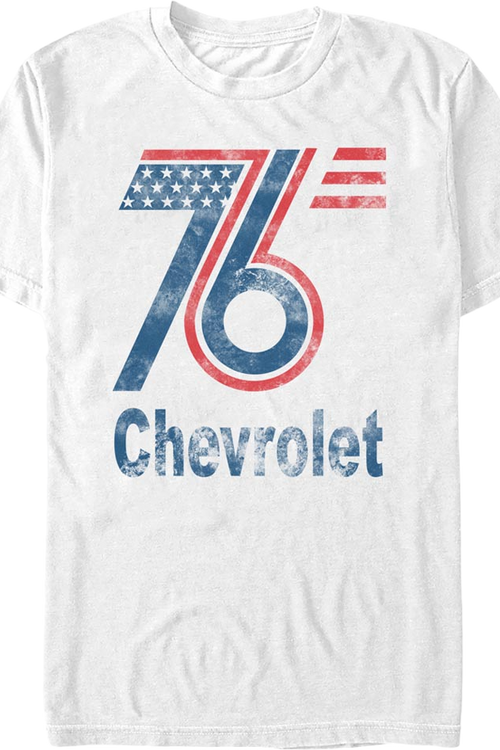 76 Stars & Stripes Chevrolet T-Shirtmain product image