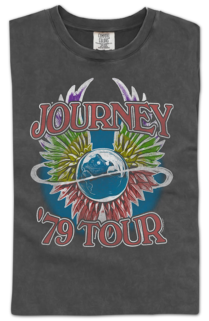79 Tour Journey Comfort Colors Brand T-Shirt