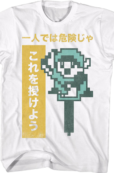 8-Bit Link Legend of Zelda Nintendo T-Shirt