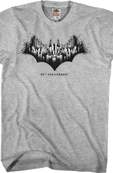 80th Anniversary Batman T-Shirt