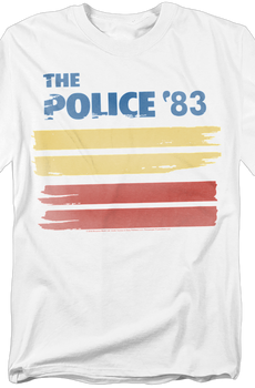 '83 Stripes The Police T-Shirt