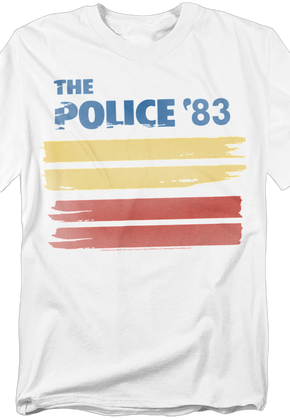 '83 Stripes The Police T-Shirt