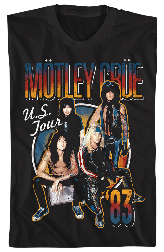 83 US Tour Motley Crue T-Shirt
