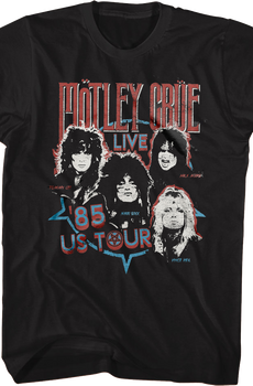 '85 US Tour Motley Crue T-Shirt