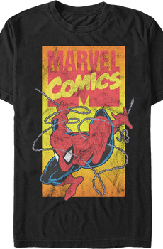 90s Marvel Comics Logo Spider-Man T-Shirt