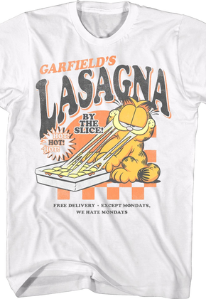 Lasagna By The Slice Garfield T-Shirt