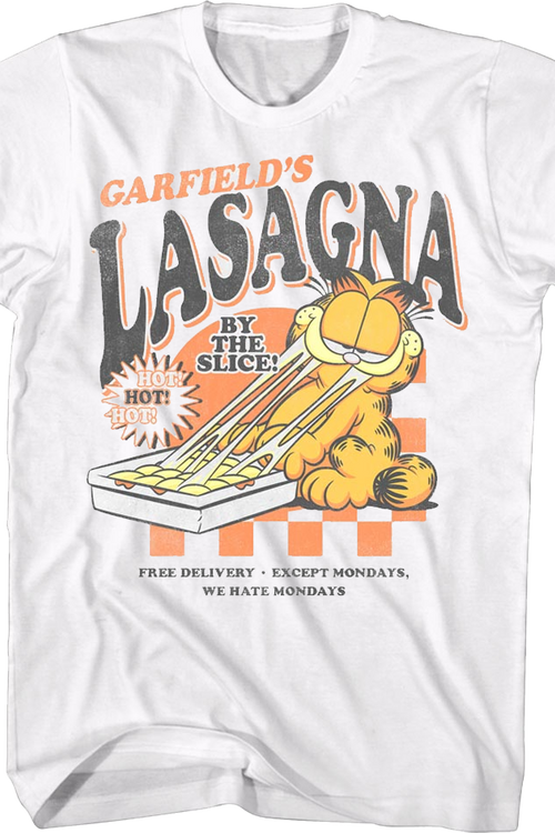 Lasagna By The Slice Garfield T-Shirtmain product image