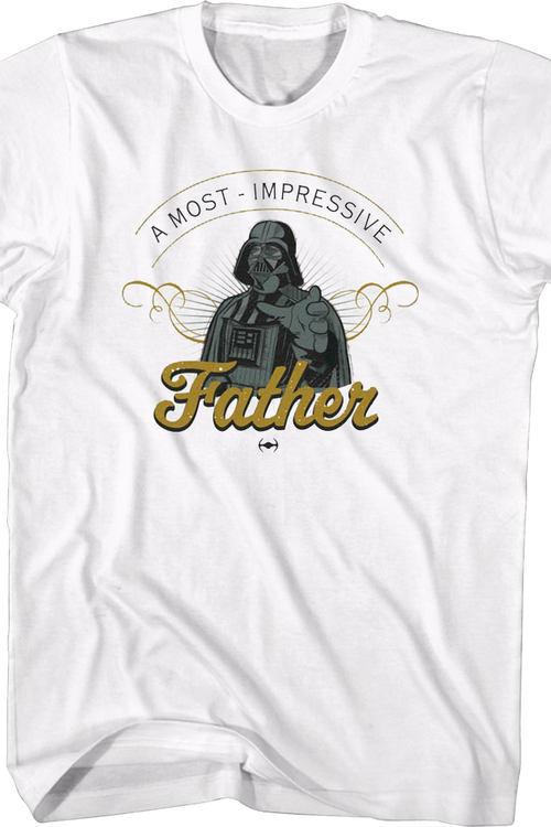 A Most Impressive Father Star Wars T-Shirtmain product image