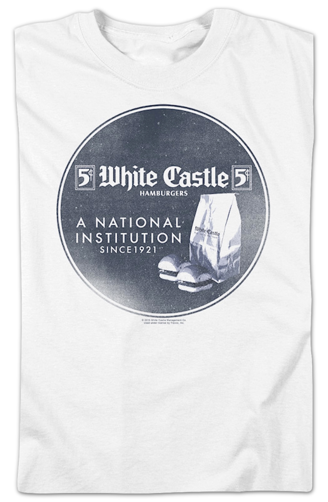 White Castle An Institution T-Shirt White Castle An Institution T-Shirt