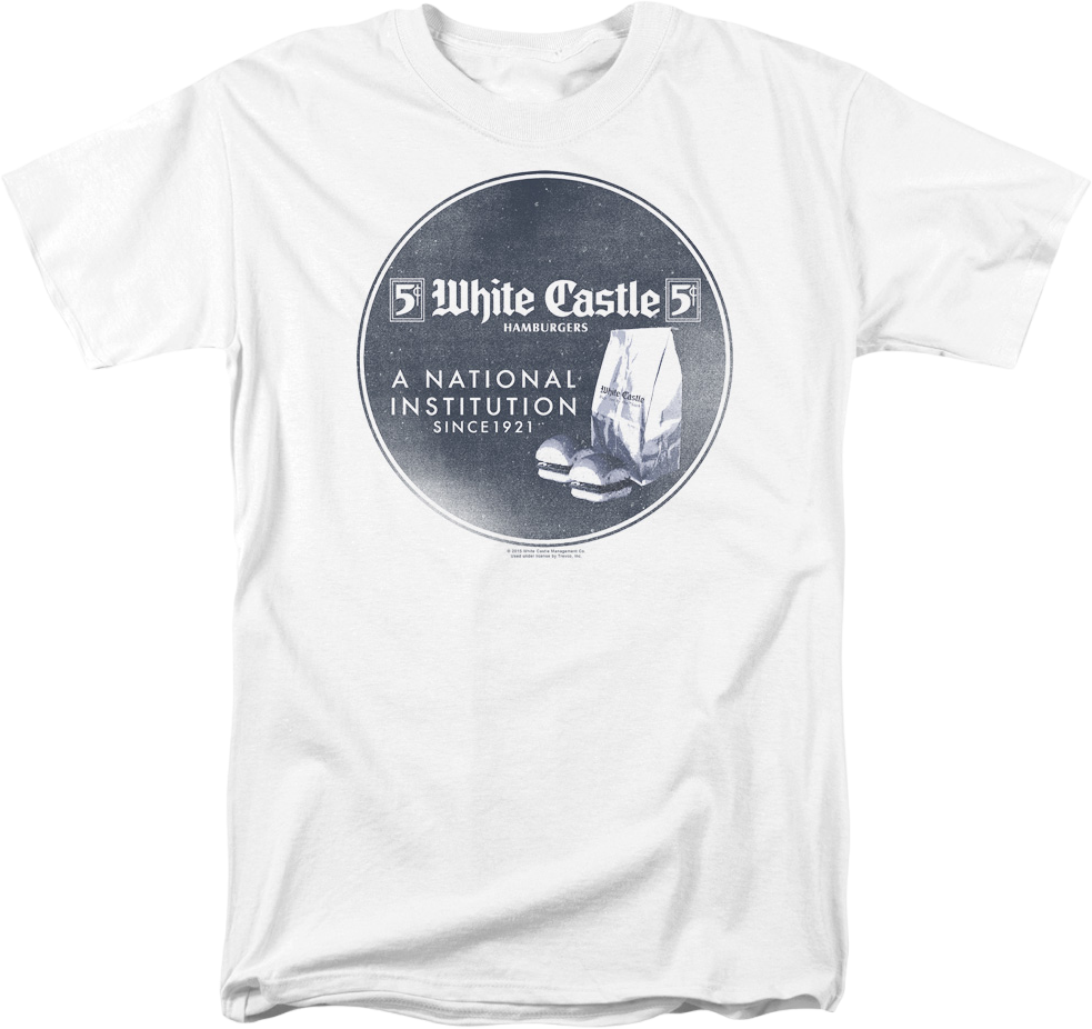 White Castle An Institution T-Shirt White Castle An Institution T-Shirt