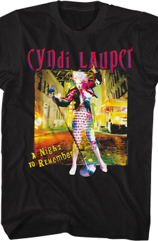 A Night To Remember Cyndi Lauper T-Shirt
