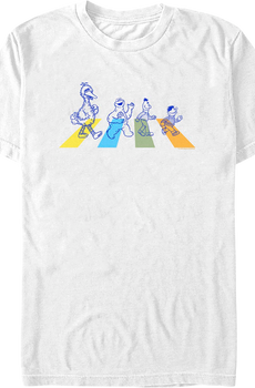 Abbey Road Crosswalk Sesame Street T-Shirt