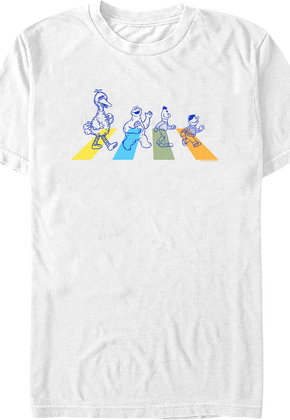 Abbey Road Crosswalk Sesame Street T-Shirt