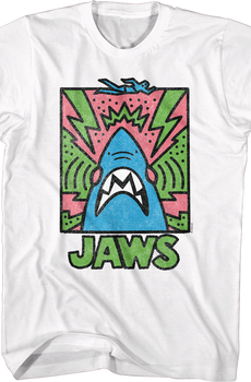 Abstract Poster Jaws T-Shirt