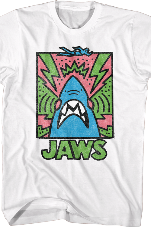 Abstract Poster Jaws T-Shirtmain product image