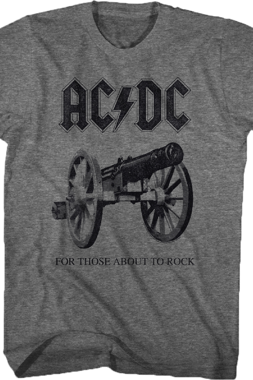 ACDC For Those About to Rock T-Shirtmain product image