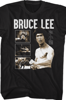 Action Collage Bruce Lee T-Shirt