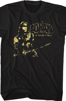 Action Pose Conan The Barbarian T-Shirt