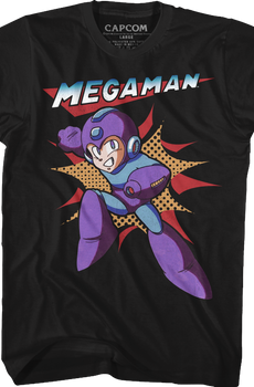 Action Pose Mega Man T-Shirt
